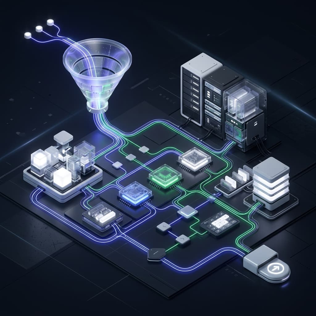 Diagrama del flujo de trabajo CRM — EverEfficient